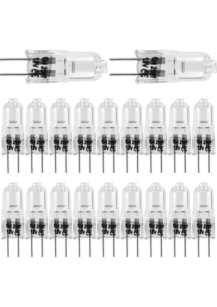 20 Adet G4 Halojen Ampul, 20W 12V Halojen Ampul 2 Pinli Şeffaf Lamba Ampulü, Ocak Aydınlatması, Sinyal Lambaları, Raylar Için (Yurt Dışından) fiyatları