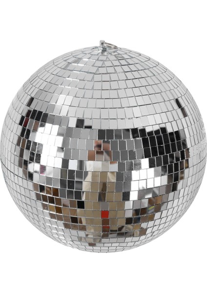 30 cm Disko Işığı Ayna Topu, Sahne Yansıtıcı Parti Ayna Topları, Dans, Doğum Günü, Ev Için Askılı Halkalarla Gümüş (Yurt Dışından) fiyatları