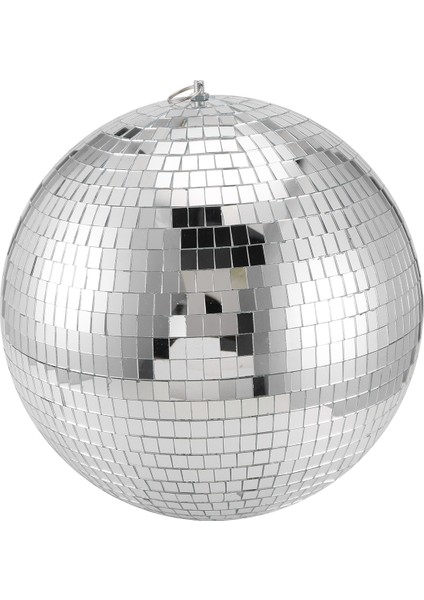 30 cm Disko Işığı Ayna Topu, Sahne Yansıtıcı Parti Ayna Topları, Dans, Doğum Günü, Ev Için Askılı Halkalarla Gümüş (Yurt Dışından) modelleri