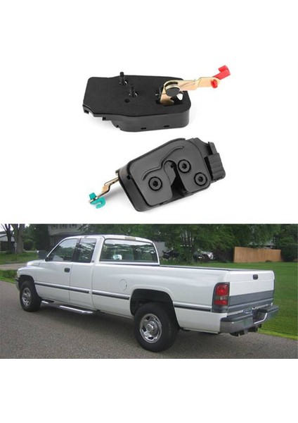 1 Çift Sol ve Sağ Kapı Indirme Mandalı Menteşeleri Kapı Kilidi Mandalı 55275101 55275100 Dodge Ram 1500 2500 3500 98-02 Için (Yurt Dışından) modelleri