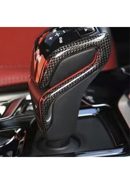 Bmw F90 M5 F97 X3M F98 X4M 2019-2023 Için Gerçek Karbon Fiber Araba Vites Topuzu Kapağı Aksesuarları (Yurt Dışından) fırsatları