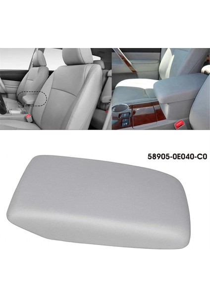 Toyota Highlander 08-13 Kol Dayanağı Eldiven Kutusu Kapağı 589050E040 Için Gri Orta Konsol Kol Dayanağı Kutusu Kapağı 58905-0E040-B0 (Yurt Dışından) fiyatları
