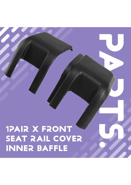 Bmw 2' F45 2014-2018 X1 F48 F49 2016-2019 Koltuk Rayı Kılıfı Için 1 Çift Araba Koltuğu Rayı Iç Bölmesi 52207384891 52207384859 (Yurt Dışından) fırsatları