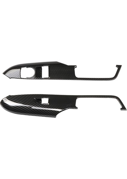 Ford Mustang 2015-2018 Araç Cam Kaldırma Kontrol Paneli Kapağı Döşemesi Araç Kapısı Anahtarı Düğmesi Aksesuarları (Yurt Dışından)