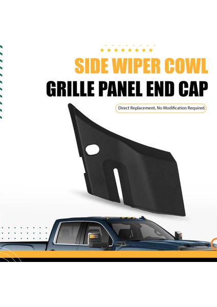 Chevrolet Silverado 1500 2500 3500 Sierra 07-14 15946004 Sağ Için Araç Ön Camı Uç Kapağı Yan Silecek Kapağı Izgara Paneli (Yurt Dışından) fırsatları