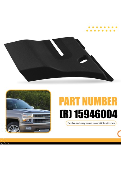Chevrolet Silverado 1500 2500 3500 Sierra 07-14 15946004 Sağ Için Araç Ön Camı Uç Kapağı Yan Silecek Kapağı Izgara Paneli (Yurt Dışından) indirimleri