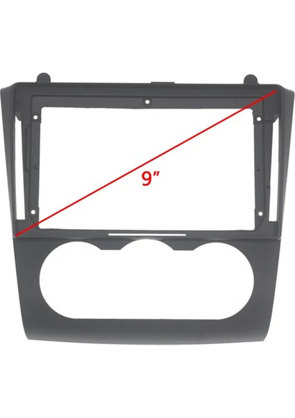 Nissan Altima 2006-2012 Lhd Için 9 Inçlik Araba Radyo Paneli Çerçevesi Manuel Klima Paneli Çerçevesi Ac Ayar Düğmesi Paneli (Yurt Dışından) fırsatları
