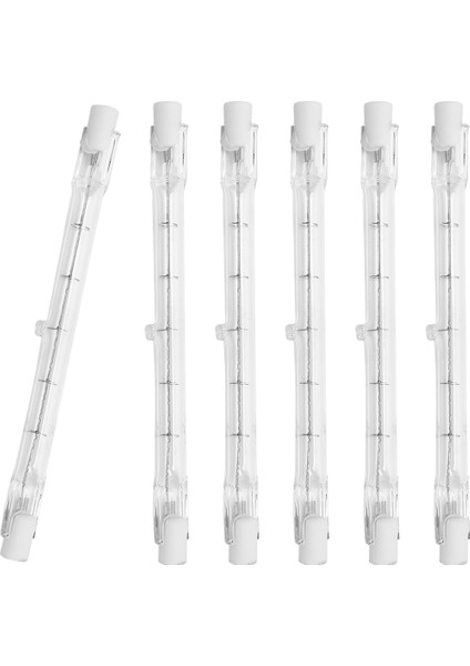 R7S Halojen Ampul 118 mm 200 W 230 V Halojen Çubuk R7S Halojen Ampul R7S Kısılabilir Halojen Çubuk Lamba Işıkları 6'lı Paket (Yurt Dışından) modelleri
