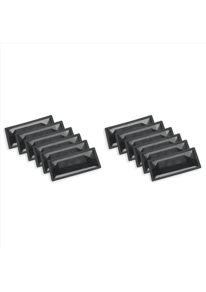 Zemin Kayıt Tuzağı Hava Havalandırma Filtresi Örgü Yakalayıcı Havalandırma Ekranı Net Böcek Paraları Tutar Evcil Hayvan Saç Yemi Dışarıda (4X10IN/12PACK) (Yurt Dışından)