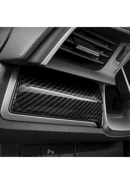 Honda Civic 10. Nesil 2016, 2017, 2018, 2019-2021 Karbon Fiber Görünümlü Araç Iç Panel Paneli Kapağı Döşeme Tasarımı (Yurt Dışından) modelleri
