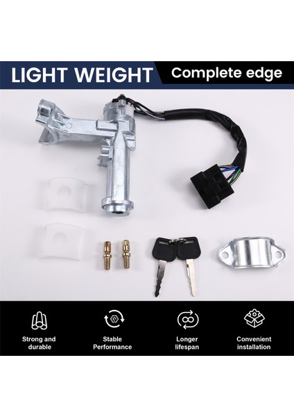 1988-2000 Toyota Hilux Lhd Için 2 Anahtarlı 45280-35220 Araç Kontak Anahtarı (Yurt Dışından) fırsatları