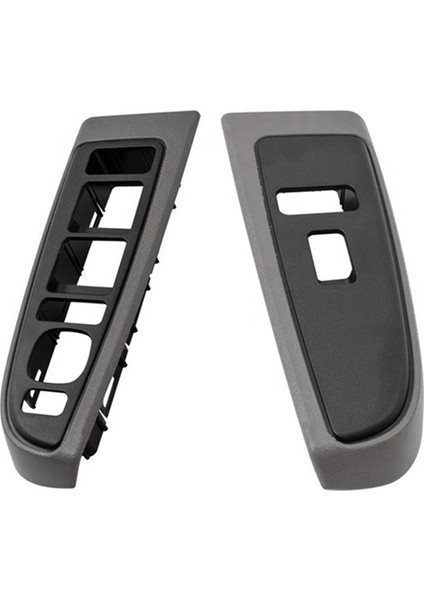 Chevy Silverado Gmc Sierra 03-07 Kol Dayanağı Üst Paneli Açık Gri Için 1 Çift Ön Cam Anahtarı Çerçevesi 89045128 89045120 (Yurt Dışından) fırsatları