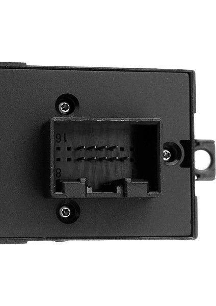 Skoda Superb Mk1 2002-2008 Uyumlu Sol Ön Dörtlü Cam Açma Düğmesi Krom Detaylı 3BD959857 modelleri