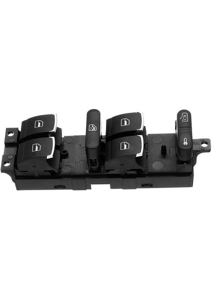 Skoda Superb Mk1 2002-2008 Uyumlu Sol Ön Dörtlü Cam Açma Düğmesi Krom Detaylı 3BD959857 fırsatları