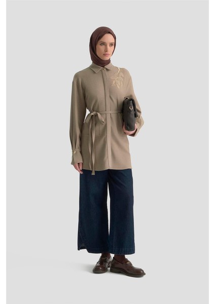 Pensli Tunik 25K4951 Latte fiyatları