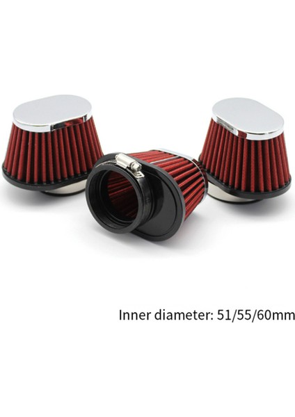 Evrensel Motosiklet Hava Giriş Filtresi Aksesuarları Için 60 mm Motosiklet Hava Filtresi (Yurt Dışından) fiyatları
