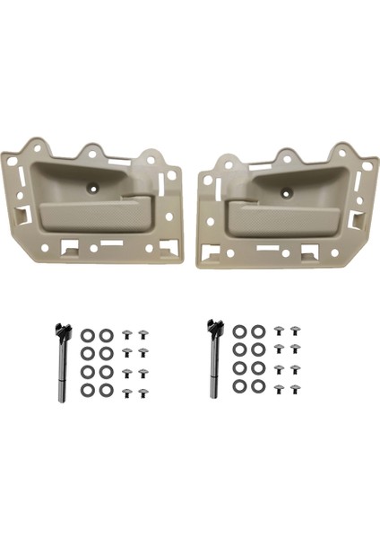 Jeep Grand Cherokee 2005-2010 Için 1 Çift Iç Kapı Kolu 82134,1JV471J3AA 82139,1JV461J3AA Ön Kapı Kolu Çekme Kolu (Yurt Dışından)