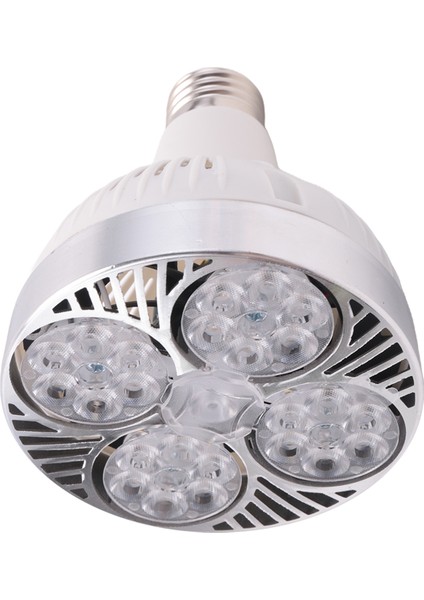 E27 Bitki Lambası Ampulü 35W LED Bitki Yetiştirme Işığı Tam Spektrum Sıcak Beyaz Işık Iç Mekan Bahçe Serası Için (Yurt Dışından)