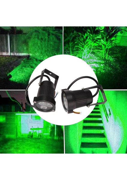 4 Adet LED Bahçe Lambası 3W 220V Dış Mekan Spot Lambası Sivri Uçlu IP65 Su Geçirmez Bahçe Peyzaj Dekoratif Lambası Yeşil (Yurt Dışından) modelleri