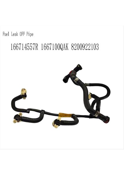 Renault Clio Megane Scenic Için 166714557R Yakıt Sızıntısı Kapalı Borusu (Yurt Dışından) fırsatları