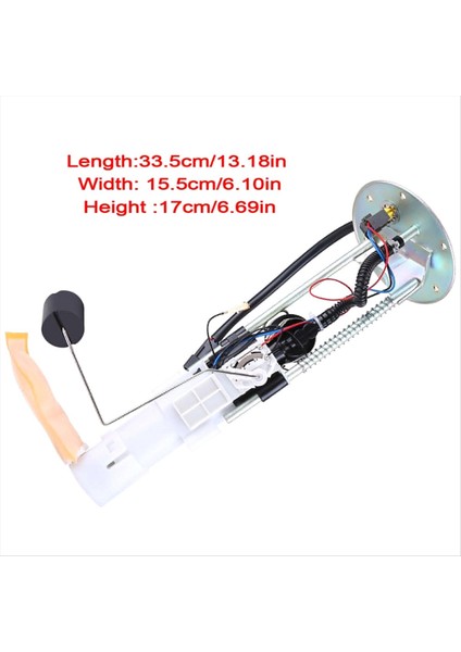 Polaris Sportsman 500 2005-2007 Için Yakıt Pompası Modülü Montajı 47-1041 (Yurt Dışından) indirimleri