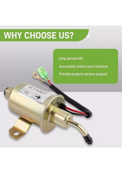 149-2311 Yakıt Pompası, 149-2457 Yakıt Filtresi ve Hava Filtresi Kiti (Yurt Dışından) modelleri