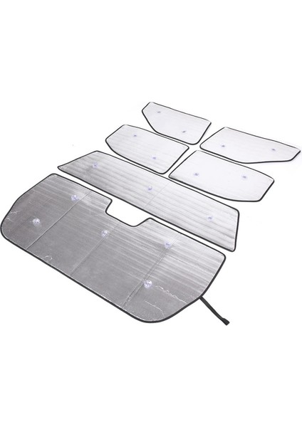 Rivian R1T 2022-2024 Için Araç Ön Cam Güneşlik Seti Güneşlik Yan Arka Cam Gölgelik Kapağı Aksesuarları (Yurt Dışından) modelleri