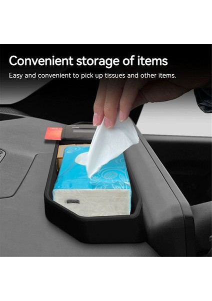 Kia Ev9 2024-2025 Araç Iç Aksesuarları Için Gösterge Paneli Saklama Tepsisi Merkezi Kontrol Ekranı Arka Saklama Paneli Sol Hd (Yurt Dışından) fırsatları