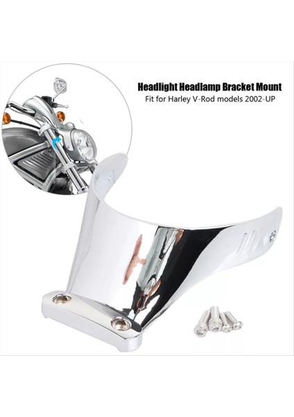Harley V-Rod 2002-2017 Muscle Için Krom Far Braketi Montajı (Yurt Dışından) indirimleri