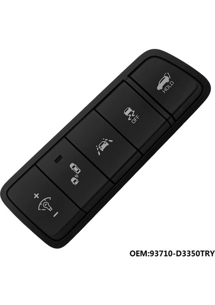 Hyundai Tucson IX35 2016-2021 Için Yan Çarpma Pedi Siyah Anahtarı 93710-D3350TRY Kısıcı Işık Şerit Yardım Anahtarı 93710D3350 (Yurt Dışından) indirimleri