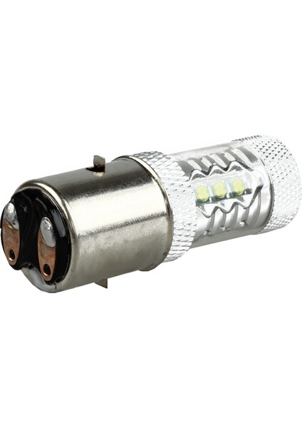 80W BA20D H6 Beyaz 16 LED Motosiklet/moped/atv Far Ampulü (Yurt Dışından) fiyatları