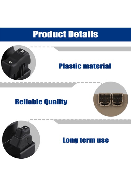 Chevy Silverado 2003-2006 Gmc Sierra 15186208 15883319 Için Elektrikli Cam Kontrol Anahtarı (Yurt Dışından) indirimleri