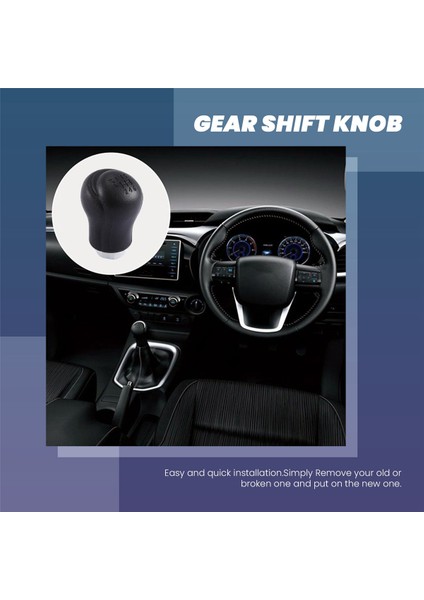 Toyota Hilux Revo 6 Vites Için Deri Vites Topuzu Vites Kolu (Yurt Dışından) modelleri