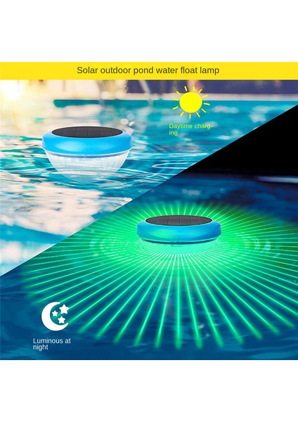 Güneş Enerjili Yüzen Havuz LED Işıkları, Su Geçirmez Rgb Renk Değiştiren Havuz Işıkları, Havuz, Gölet, Spa ve Jakuzi Için Havuz Aksesuarları (Yurt Dışından)