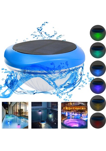 Güneş Enerjili Yüzen Havuz LED Işıkları, Su Geçirmez Rgb Renk Değiştiren Havuz Işıkları, Havuz, Gölet, Spa ve Jakuzi Için Havuz Aksesuarları (Yurt Dışından) modelleri