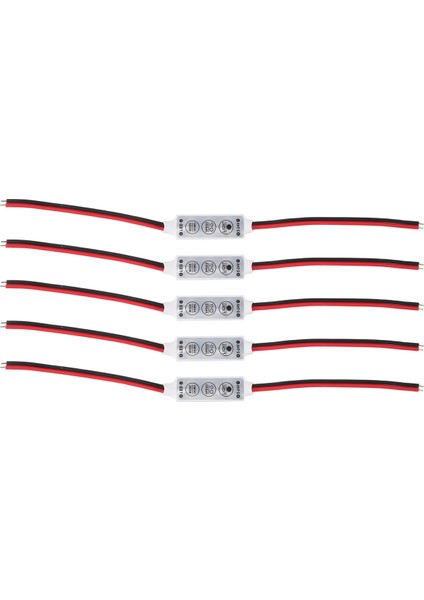 Araba Veya Ev LED Şerit/ampulleri Için Strobe Flaşlı 5 x 12V Kablolu Kontrol Modülü (Yurt Dışından) fiyatları