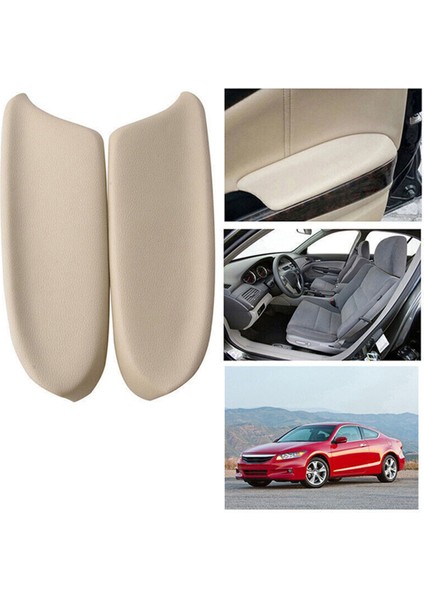 Honda Accord 2008-2012 Için 1 Çift Bej Ön Kapı Kol Dayanağı Taban Plakası Kapağı 83553-TA0-A31ZC 83553TAOA31ZC ,83503TAOA31ZC (Yurt Dışından) indirimleri