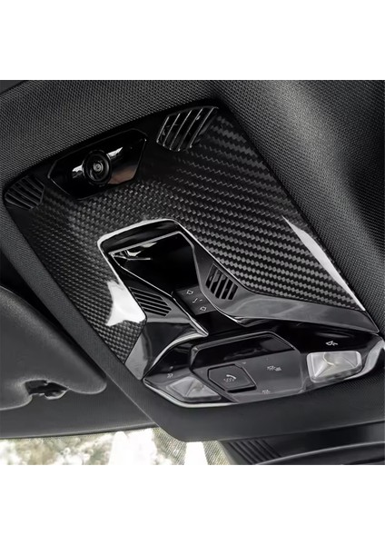Bmw Mini Cooper F65 F66 U25 Countryman 2024 2025 Için Gerçek Sert Karbon Fiber Araba Tavan Okuma Lambası Kapak Çerçevesi Çıkartması (Yurt Dışından) fırsatları