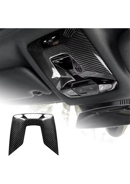 Bmw Mini Cooper F65 F66 U25 Countryman 2024 2025 Için Gerçek Sert Karbon Fiber Araba Tavan Okuma Lambası Kapak Çerçevesi Çıkartması (Yurt Dışından) indirimleri