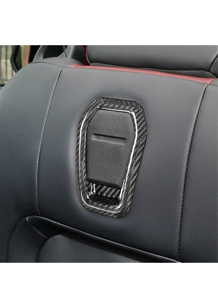 Ford Mustang 2024 Araç Iç Döşeme Etiketi Modifikasyon Aksesuarları Için Gerçek Karbon Fiber Araba Koltuğu Kolu Kılıfı (Yurt Dışından) fiyatları