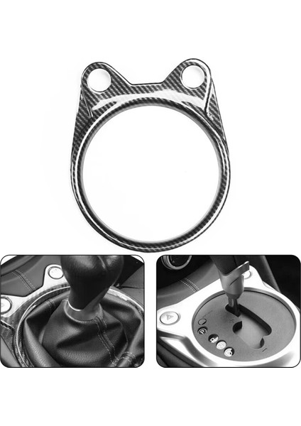 Nissan 370Z 2008-2019 Için Vites Değiştirme Çerçevesi Vites Değiştirme Plakası Dekoratif Şerit Vites Değiştirme Paneli Dekoratif Çerçeve (Yurt Dışından) fiyatları