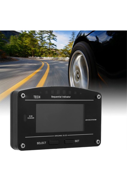 Çok Işlevli Yarış Gösterge Panelleri OLED Ekran Gösterge Paneli Obdll Bluetooth Bağlantısı 11000 Rpm Yarış Göstergesi (Yurt Dışından) modelleri