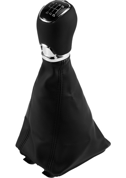 Skoda Octavia A7 Mk3 14-17 Lhd Için 6 Vitesli Vites Topuzu Pu Deri Vites Kolu Toz Kapağı (Yurt Dışından) fiyatları