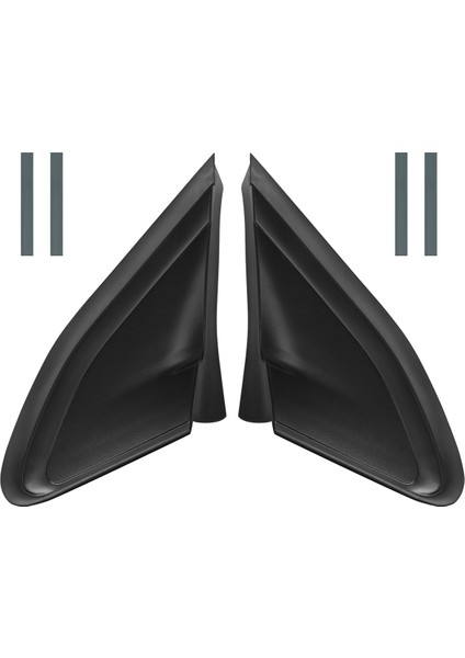 Peugeot 2008 Yeni Ön Üçgen Dekoratif Panel 9678382380 9678382280 9675629980 9678329580 9678382180 9678382180 (Yurt Dışından)