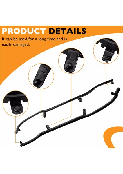 Çift Arka Kapı Çerçevesi Contası Hava Şeridi BB5Z7825324B BB5Z-7825325-B Ford Explorer 2011-2019 Kapı Sızdırmazlık Şeritleri (Yurt Dışından) indirimleri