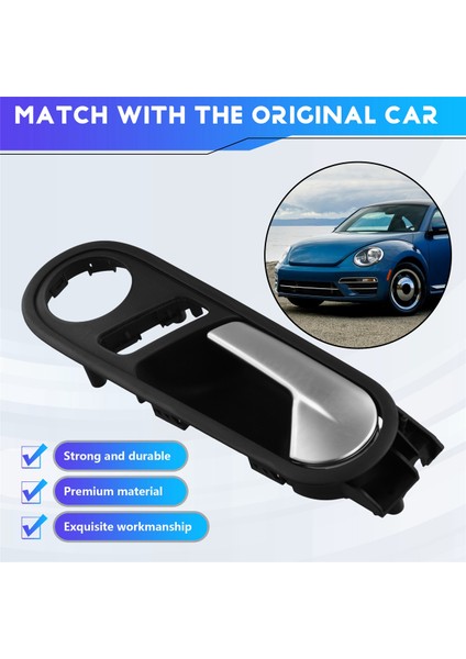 Vw Beetle 2012-2019 Iç Kapı Kolu Mekanizması Kılıfı Krom Kaplama 5C5-837-113-L-UBN 5C5837113L,L (Yurt Dışından) indirimleri