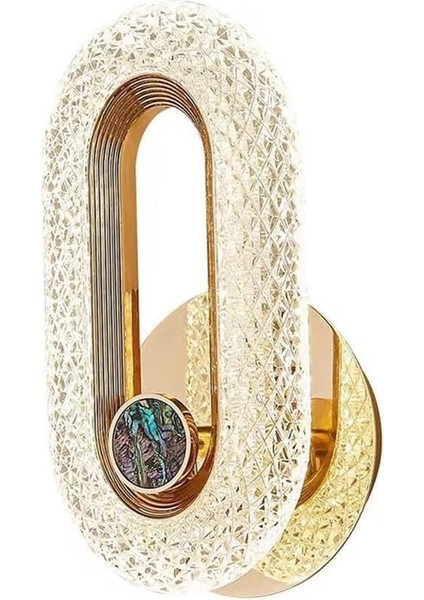 8W Modern Kristal LED Avize Lüks Dekoratif (Yurt Dışından)