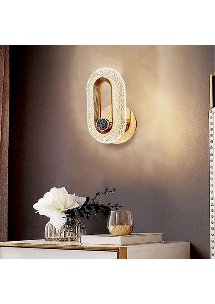 8W Modern Kristal LED Avize Lüks Dekoratif (Yurt Dışından) fiyatları