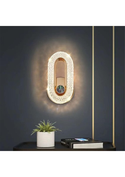 8W Modern Kristal LED Avize Lüks Dekoratif (Yurt Dışından) modelleri