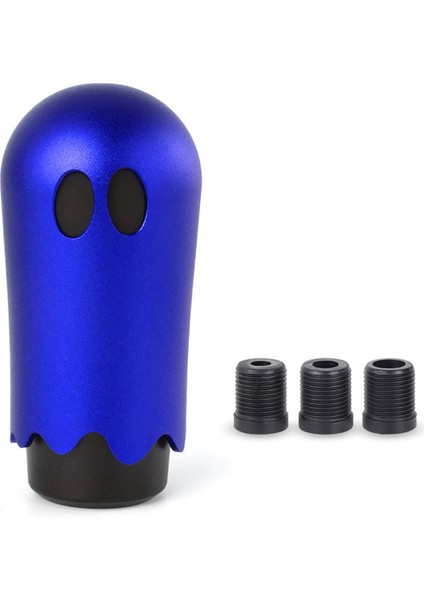 Cadılar Bayramı Tarzı Hayalet Vites Topuzu 3 Adaptörlü M8/10/12 Kişiselleştirilmiş Yaratıcılık Araba Dekorasyonu D (Yurt Dışından)